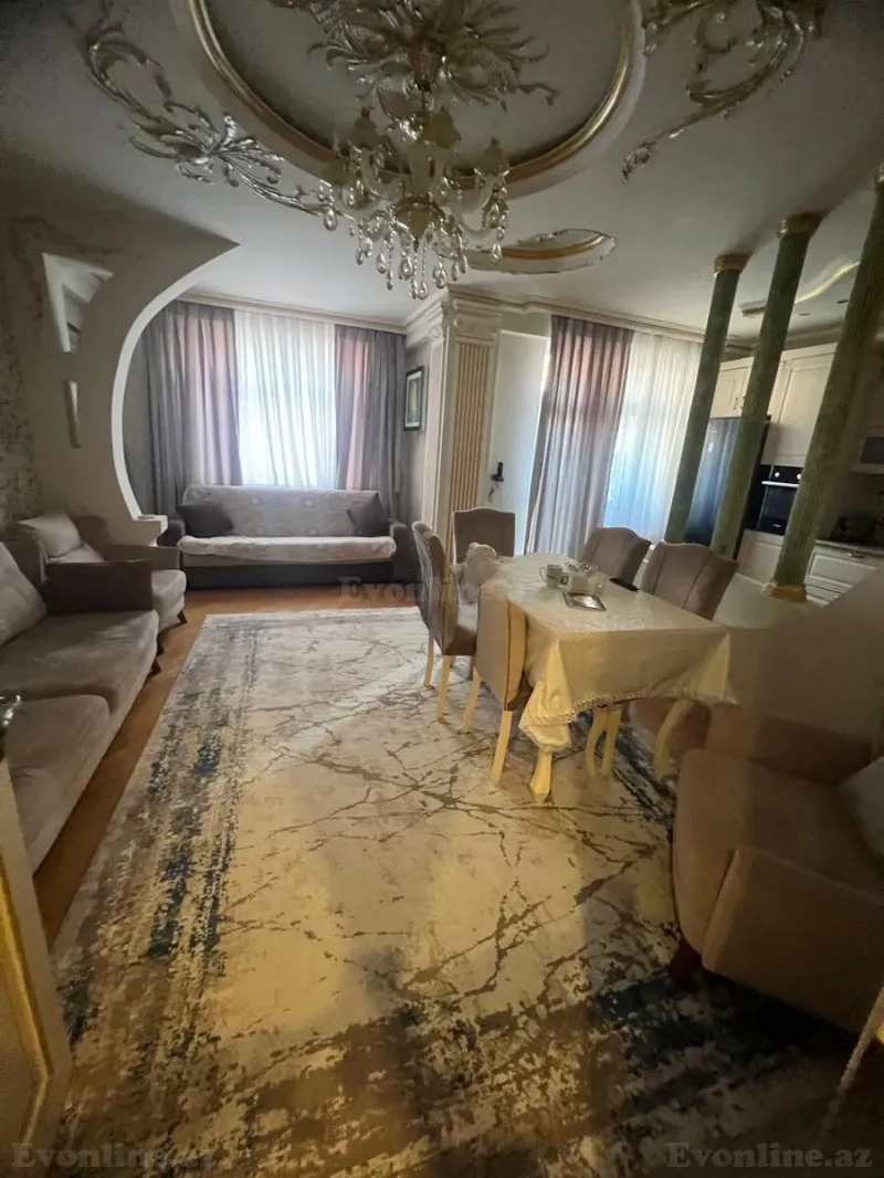 Kirayə verilir 2 otaqlı Mənzil Yeni tikili 70 m² İnşaatçılar m. - şəkil 3
