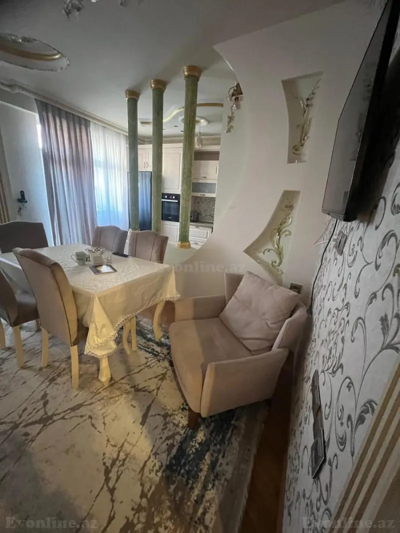 Kirayə verilir 2 otaqlı Mənzil Yeni tikili 70 m² İnşaatçılar m. - şəkil 4