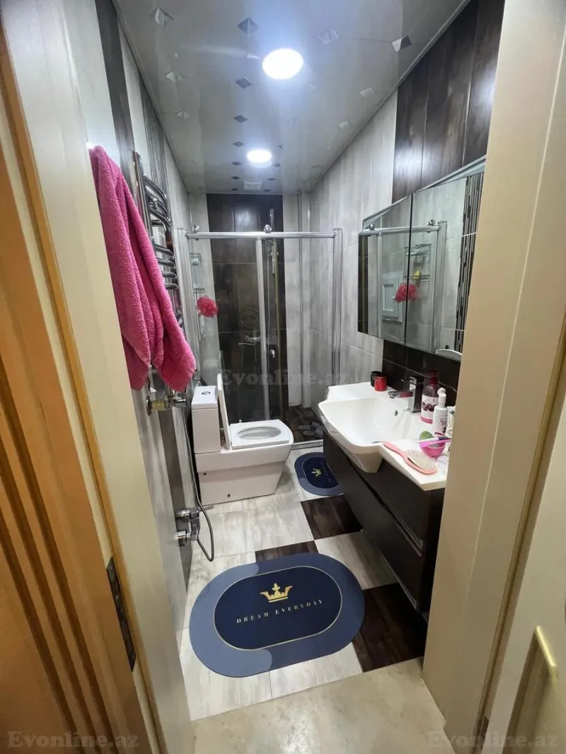 Kirayə verilir 2 otaqlı Mənzil Yeni tikili 70 m² İnşaatçılar m. - şəkil 11