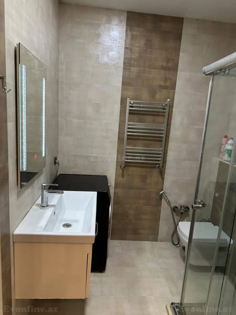 Kirayə verilir 3 otaqlı Mənzil Yeni tikili 110 m² Nəsimi r. - şəkil 12