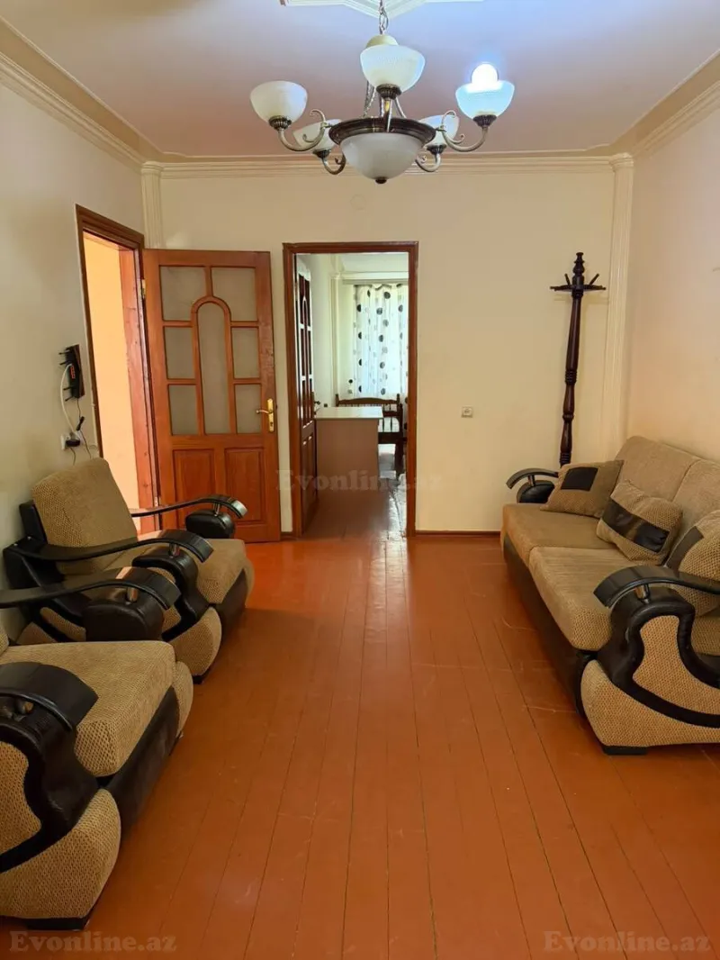 Kirayə verilir 3 otaqlı Mənzil Köhnə tikili 75 m² Elmlər Akademiyası m. - şəkil 2