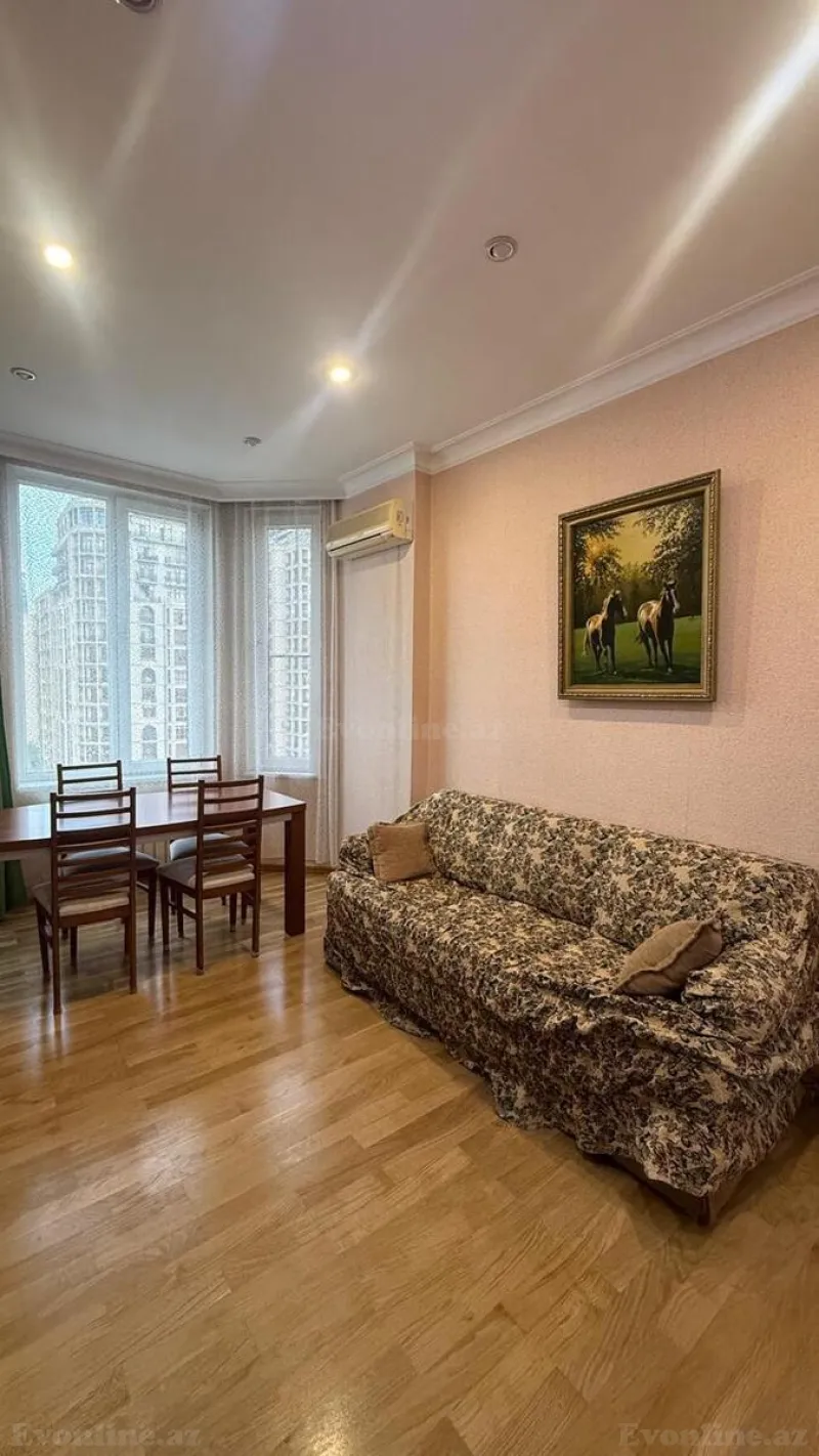 Kirayə verilir 4 otaqlı Mənzil Yeni tikili 186 m² Nəsimi r. - şəkil 2