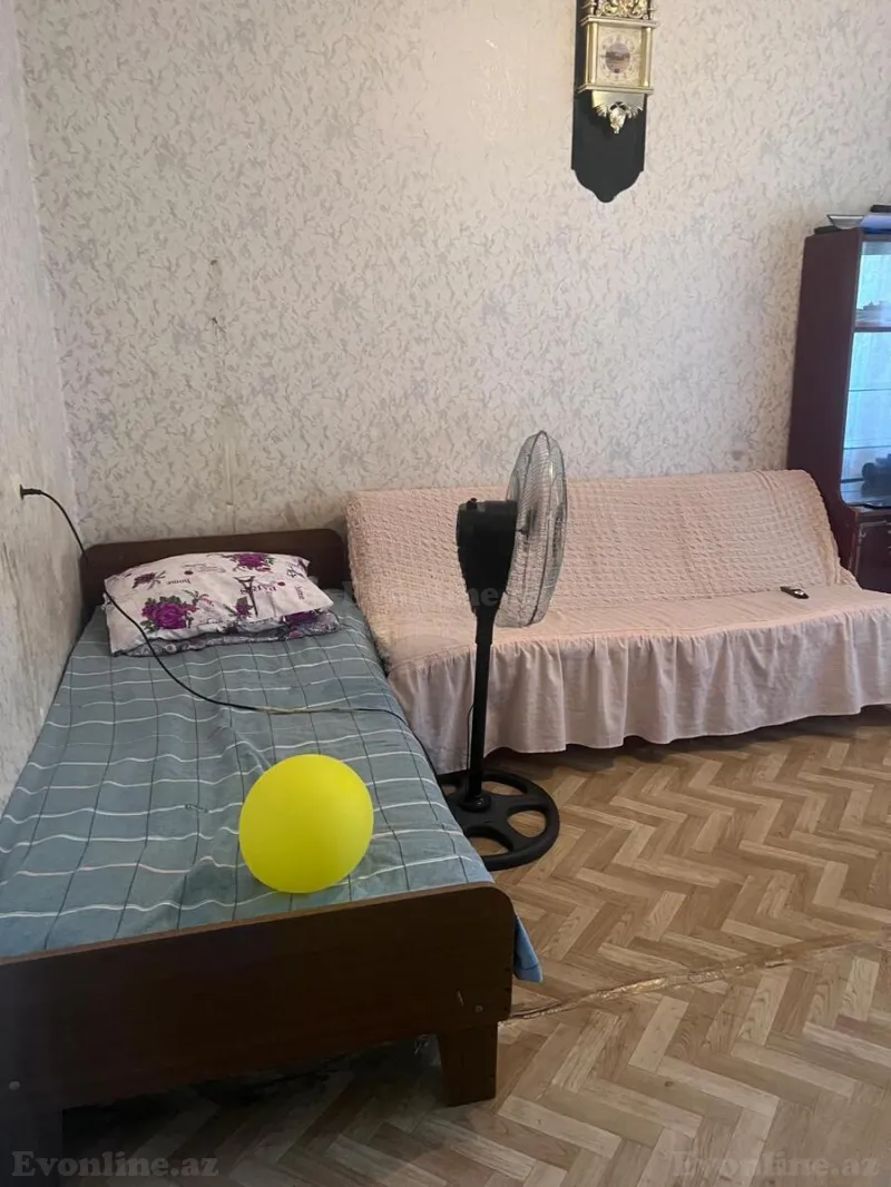 2 otaqlı Mənzil 50 m² Bakıxanov Kirayə verilir