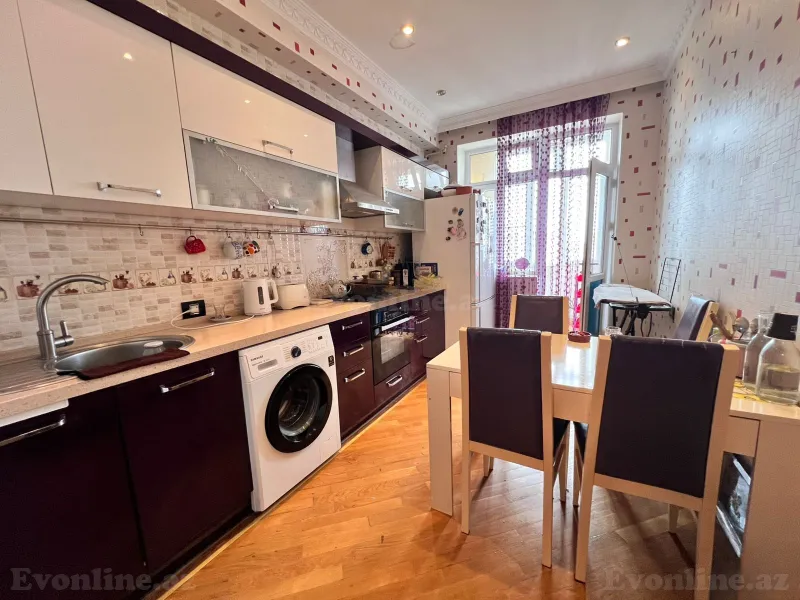 Satılır 2 otaqlı Mənzil Yeni tikili 98 m² Qara Qarayev m. - şəkil 5
