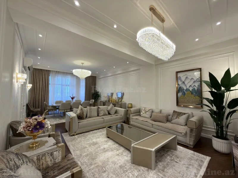 Satılır 5 otaqlı Mənzil Yeni tikili 260 m² Nəsimi r. - şəkil 2