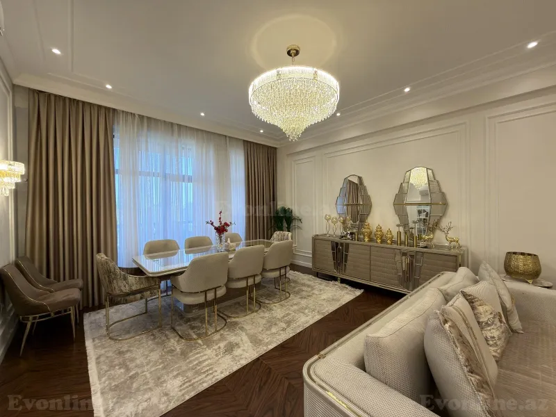 Satılır 5 otaqlı Mənzil Yeni tikili 260 m² Nəsimi r. - şəkil 3