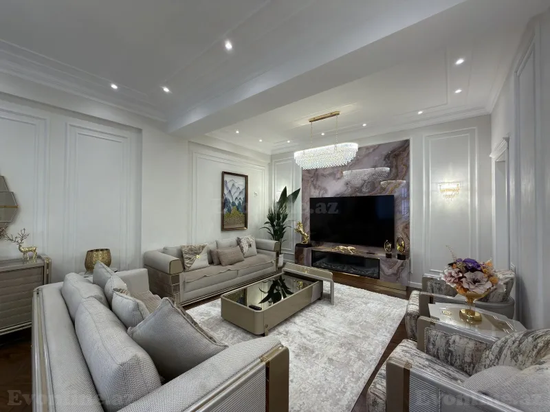 Satılır 5 otaqlı Mənzil Yeni tikili 260 m² Nəsimi r. - şəkil 4