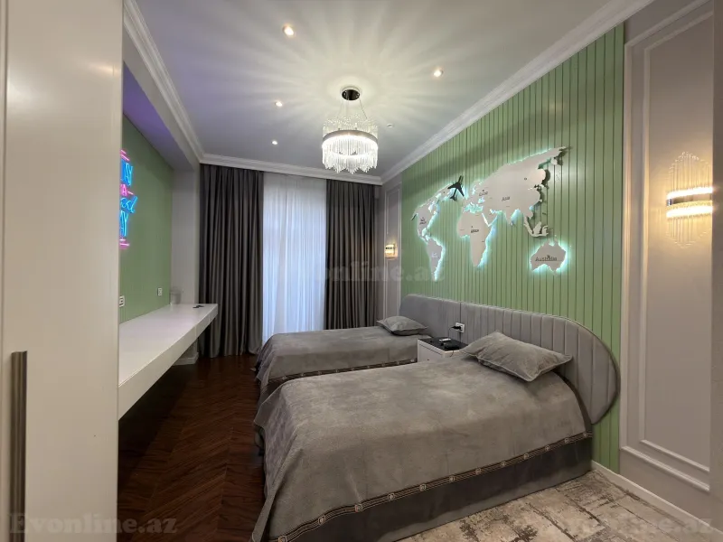 Satılır 5 otaqlı Mənzil Yeni tikili 260 m² Nəsimi r. - şəkil 9