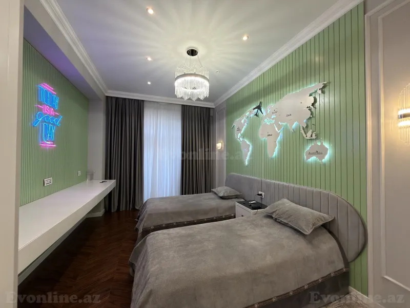 Satılır 5 otaqlı Mənzil Yeni tikili 260 m² Nəsimi r. - şəkil 11