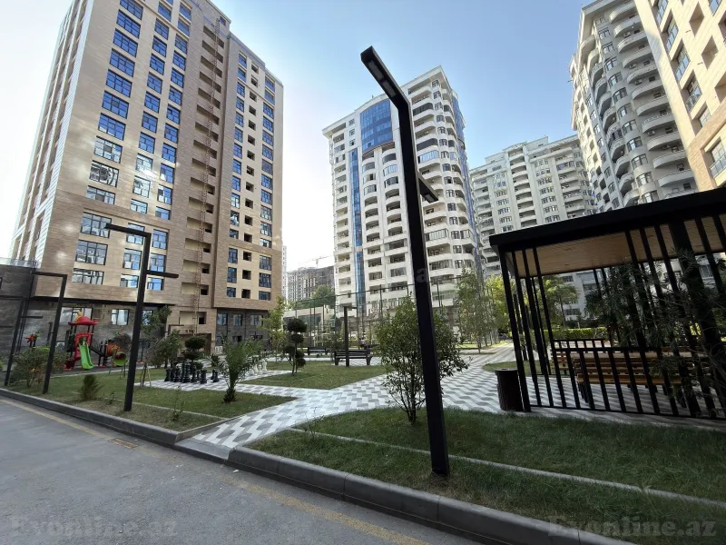 Satılır 5 otaqlı Mənzil Yeni tikili 260 m² Nəsimi r. - şəkil 19