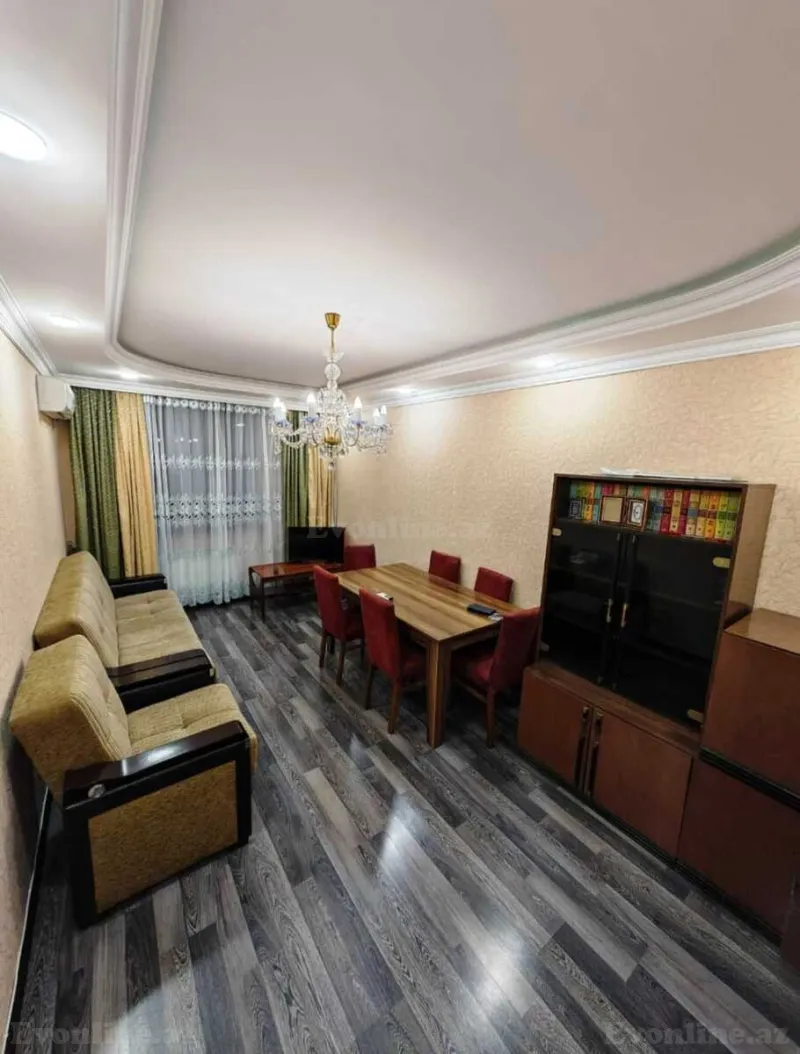 Kirayə verilir 3 otaqlı Mənzil Köhnə tikili 74 m² Qara Qarayev m. - şəkil 2