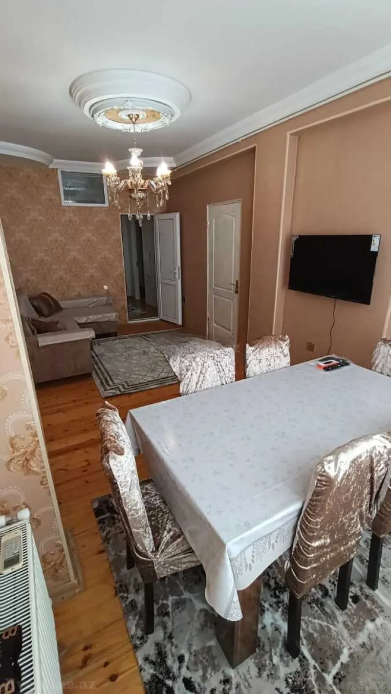 Kirayə verilir 2 otaqlı Mənzil Yeni tikili 60 m² Memar Əcəmi m. - şəkil 2