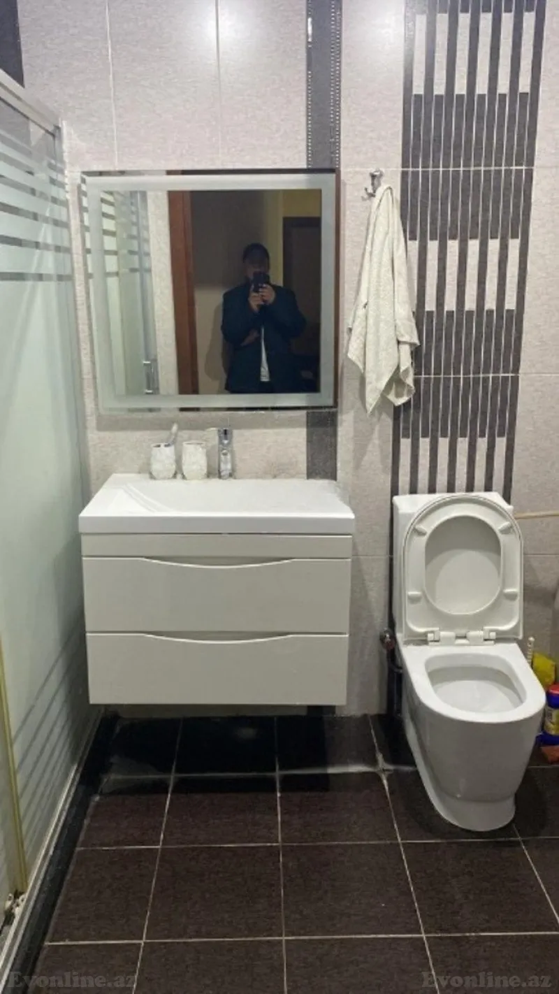 Kirayə verilir 2 otaqlı Mənzil Yeni tikili 100 m² İnşaatçılar m. - şəkil 11