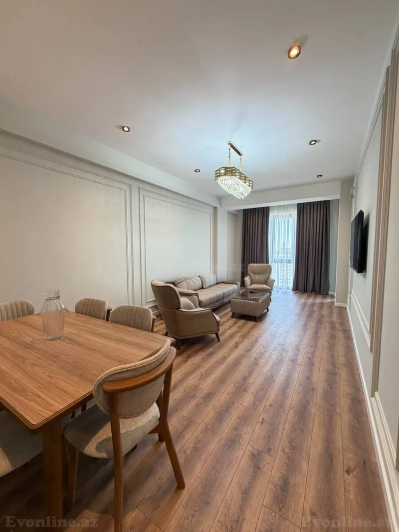 Kirayə verilir 2 otaqlı Mənzil Yeni tikili 80 m² Koroğlu m. - şəkil 6