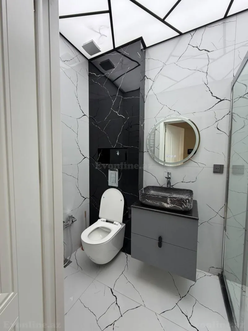 Kirayə verilir 2 otaqlı Mənzil Yeni tikili 80 m² Koroğlu m. - şəkil 10