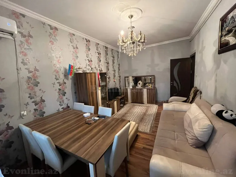 Satılır 2 otaqlı Mənzil Köhnə tikili 65 m² Gənclik m. - şəkil 2