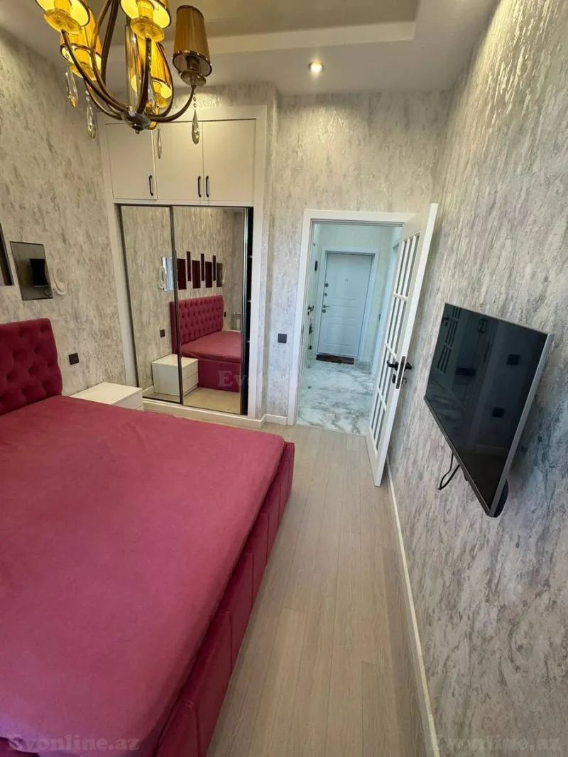 Kirayə verilir 2 otaqlı Mənzil Yeni tikili 65 m² Nəsimi r. - şəkil 4