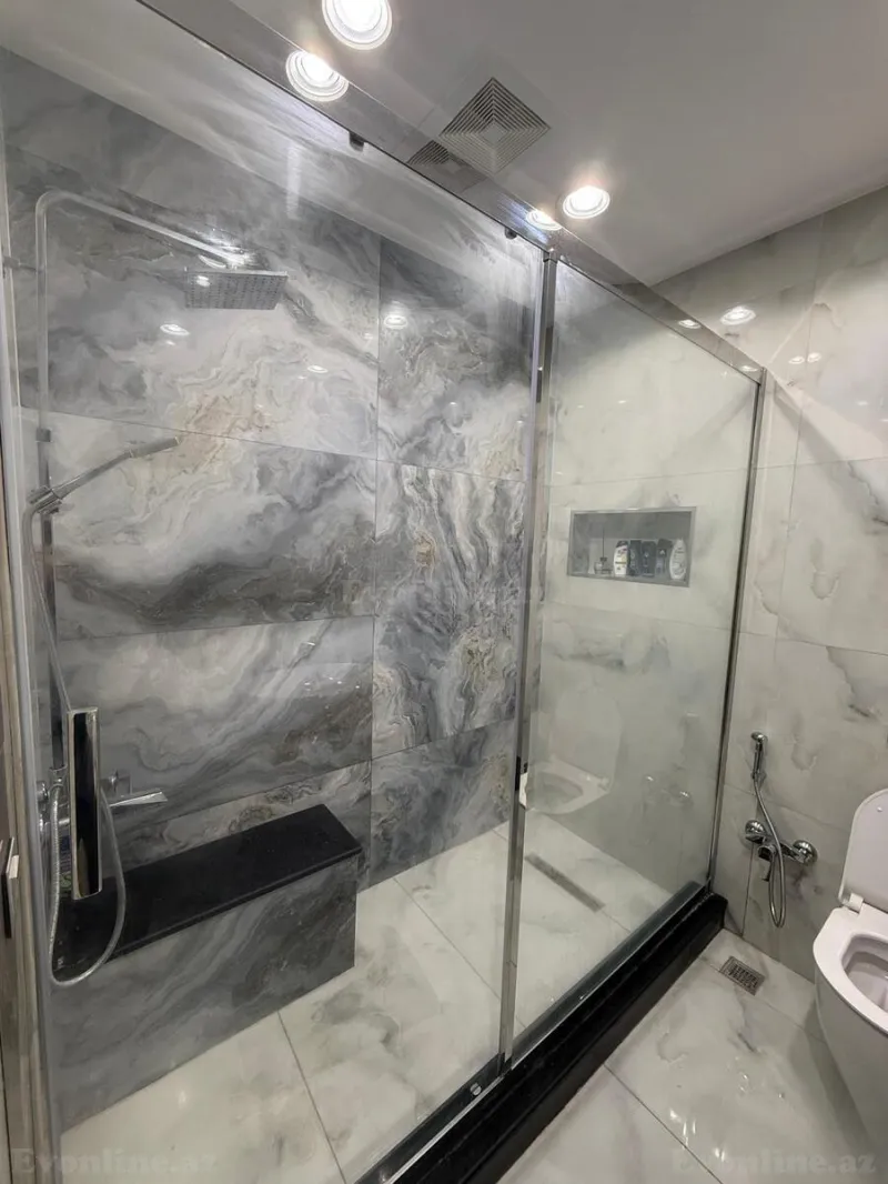 Kirayə verilir 2 otaqlı Mənzil Yeni tikili 87 m² Nəsimi r. - şəkil 8