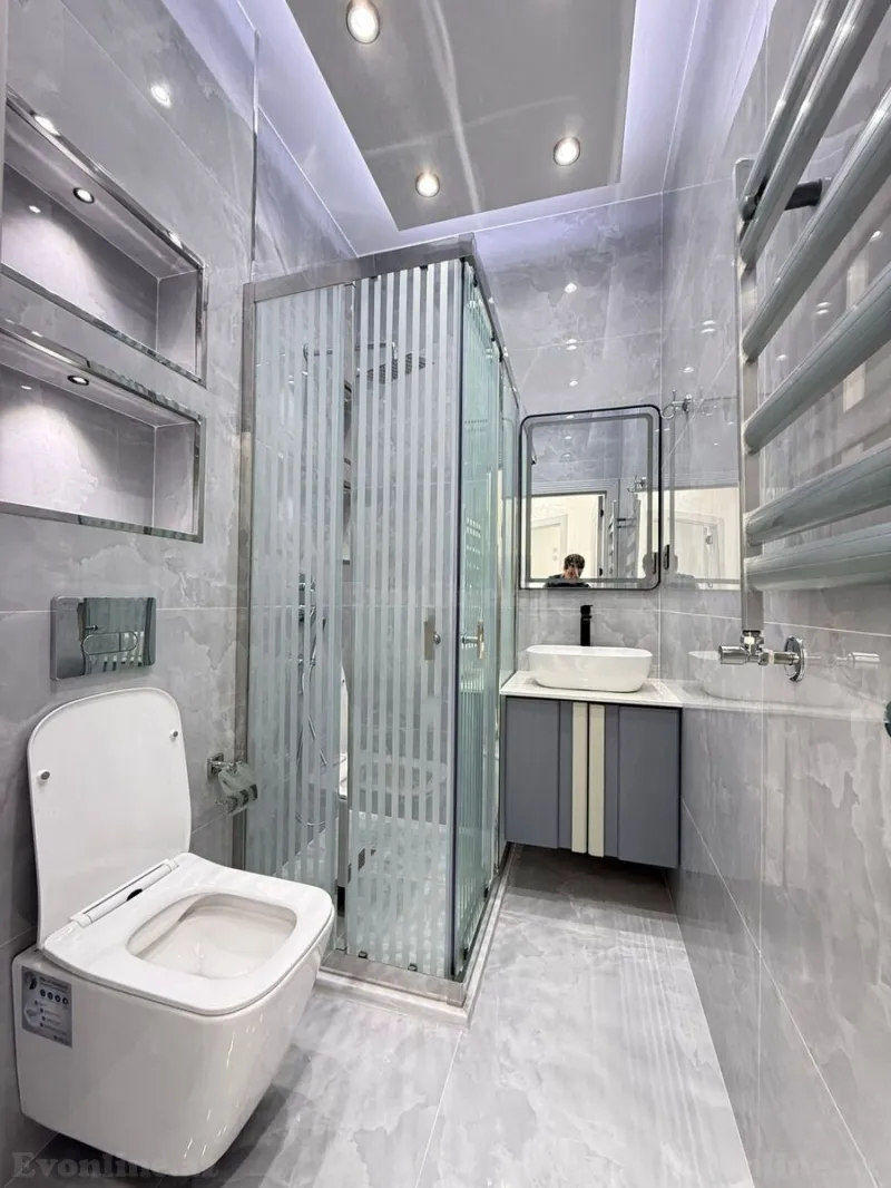 Satılır 2 otaqlı Mənzil Yeni tikili 52 m² Dərnəgül m. - şəkil 4