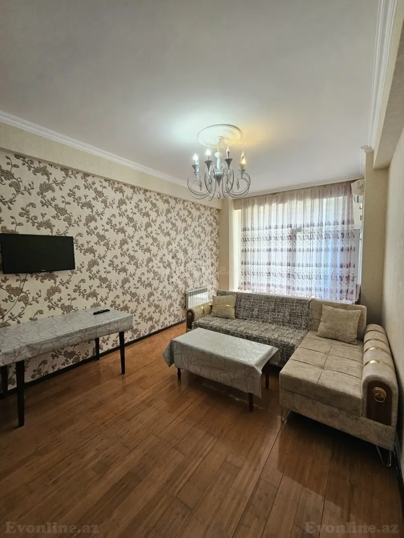 Kirayə verilir 1 otaqlı Mənzil Yeni tikili 50 m² Yeni Günəşli - şəkil 3