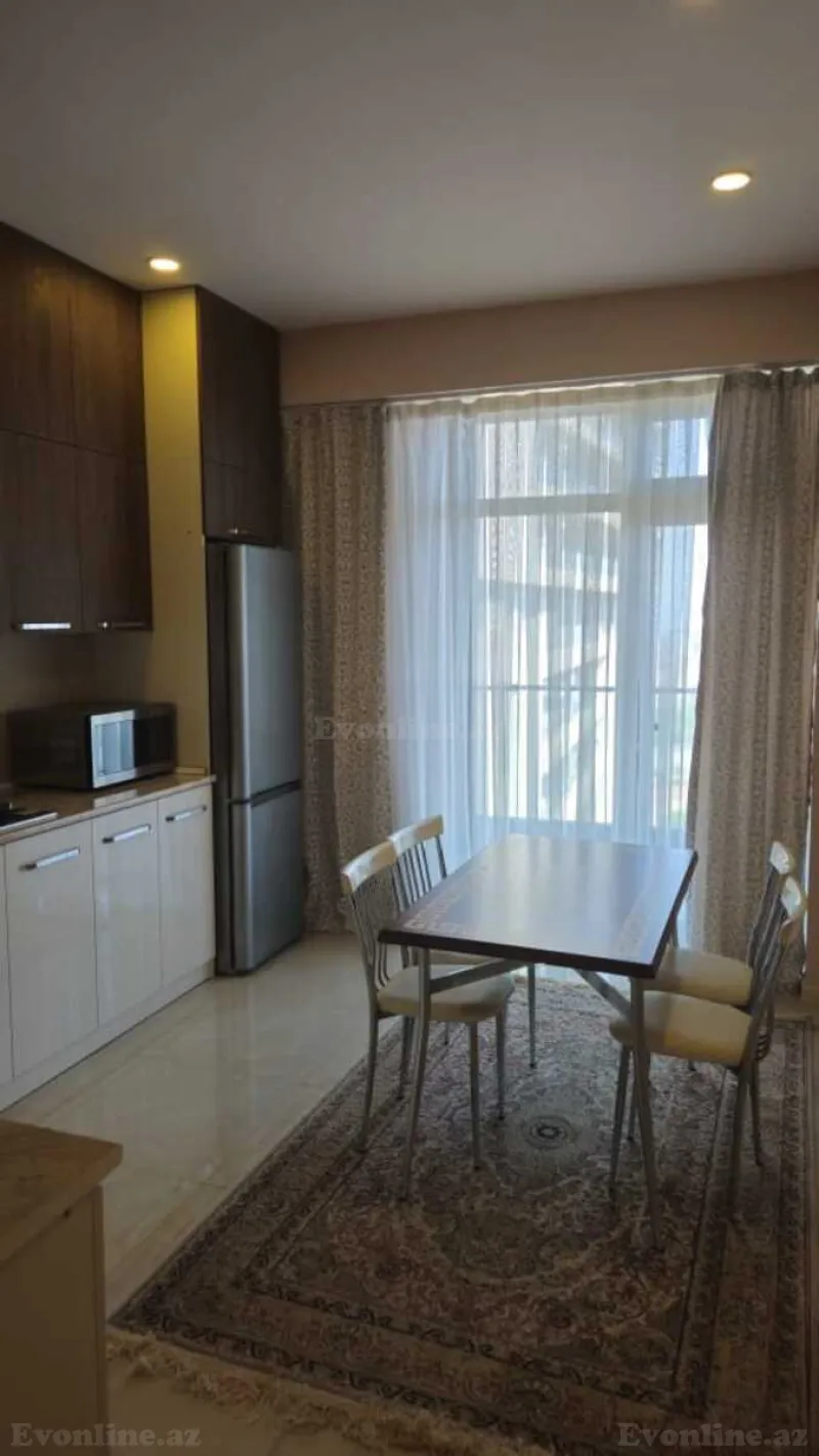 Kirayə verilir 2 otaqlı Mənzil Yeni tikili 100 m² 8 Noyabr m. - şəkil 7