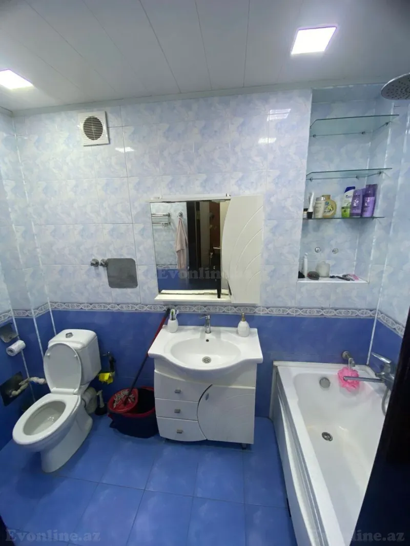 Satılır 4 otaqlı Mənzil Köhnə tikili 100 m² Nəsimi r. - şəkil 16