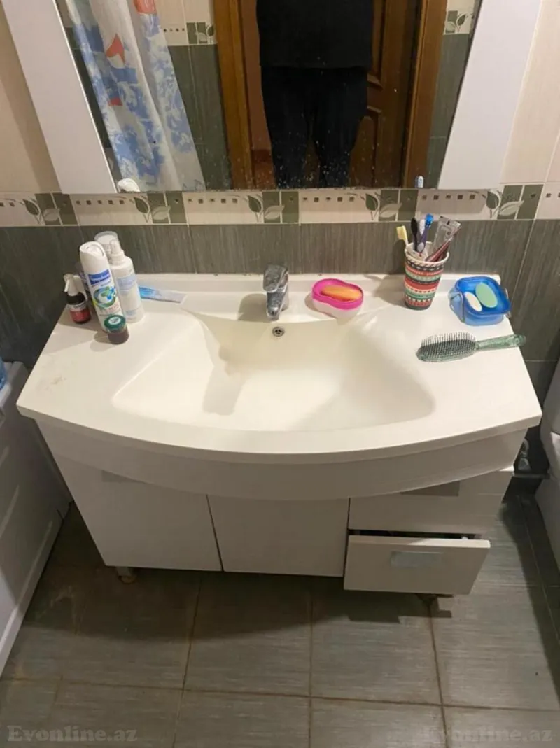 Kirayə verilir 2 otaqlı Mənzil Yeni tikili 65 m² 8 Noyabr m. - şəkil 12