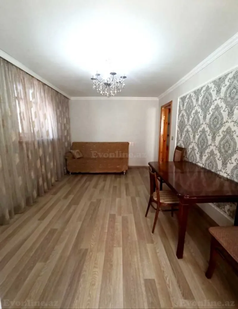 2 otaqlı Mənzil 55 m² İnşaatçılar m. Kirayə verilir