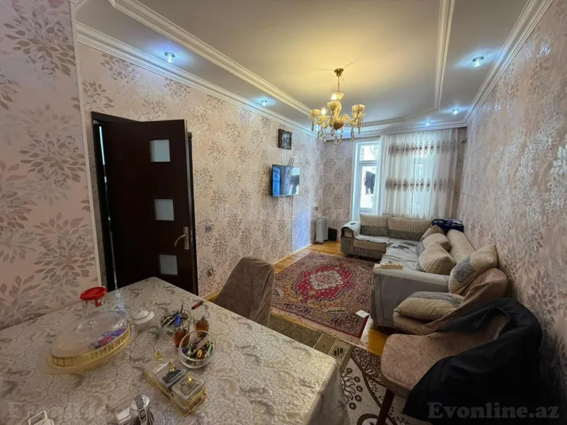 Satılır 2 otaqlı Mənzil Yeni tikili 50.1 m² İnşaatçılar m. - şəkil 2