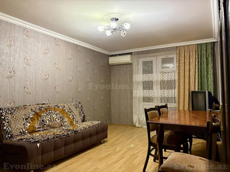 Kirayə verilir 2 otaqlı Mənzil Köhnə tikili 42 m² Elmlər Akademiyası m. - şəkil 2
