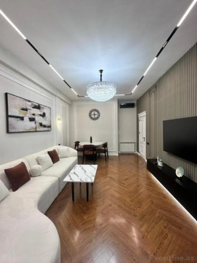 2 otaqlı Mənzil 75 m² Elmlər Akademiyası m. Kirayə verilir
