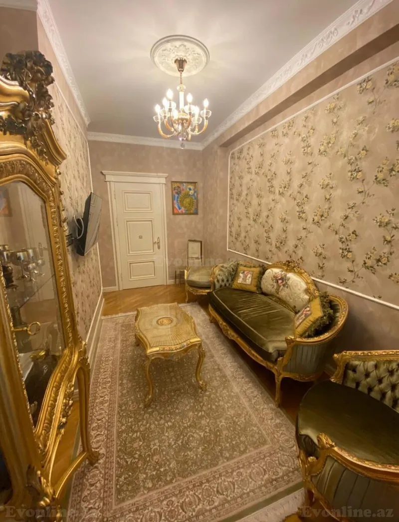 Satılır 4 otaqlı Mənzil Yeni tikili 170 m² Nəsimi r. - şəkil 8
