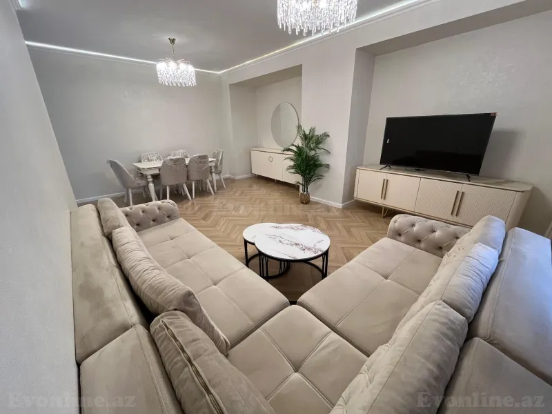 Kirayə verilir 4 otaqlı Mənzil Yeni tikili 180 m² 8 Noyabr m. - şəkil 3