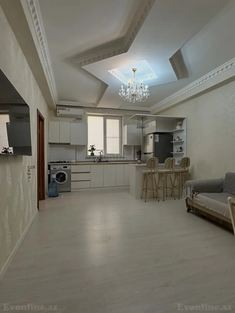 Satılır 3 otaqlı Mənzil Yeni tikili 72 m² Əhmədli m. - şəkil 2
