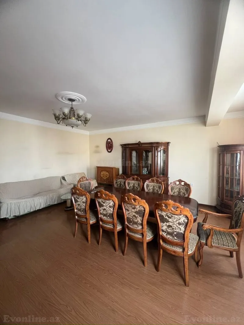 Kirayə verilir 3 otaqlı Mənzil Yeni tikili 130 m² Həzi Aslanov m. - şəkil 3