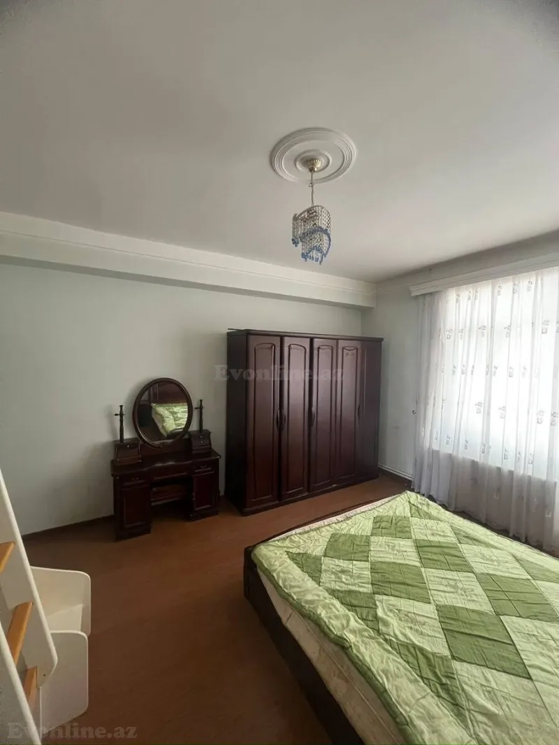Kirayə verilir 3 otaqlı Mənzil Yeni tikili 130 m² Həzi Aslanov m. - şəkil 5