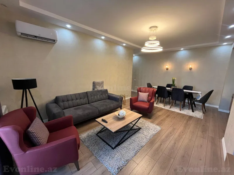 Kirayə verilir 3 otaqlı Mənzil Yeni tikili 145 m² 8 Noyabr m. - şəkil 2
