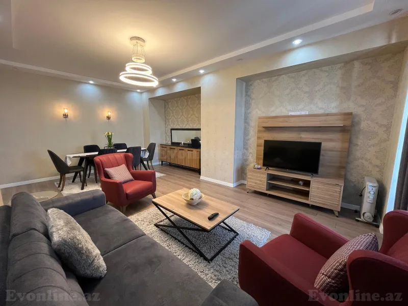 Kirayə verilir 3 otaqlı Mənzil Yeni tikili 145 m² 8 Noyabr m. - şəkil 3