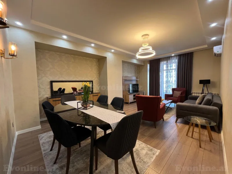 Kirayə verilir 3 otaqlı Mənzil Yeni tikili 145 m² 8 Noyabr m. - şəkil 4