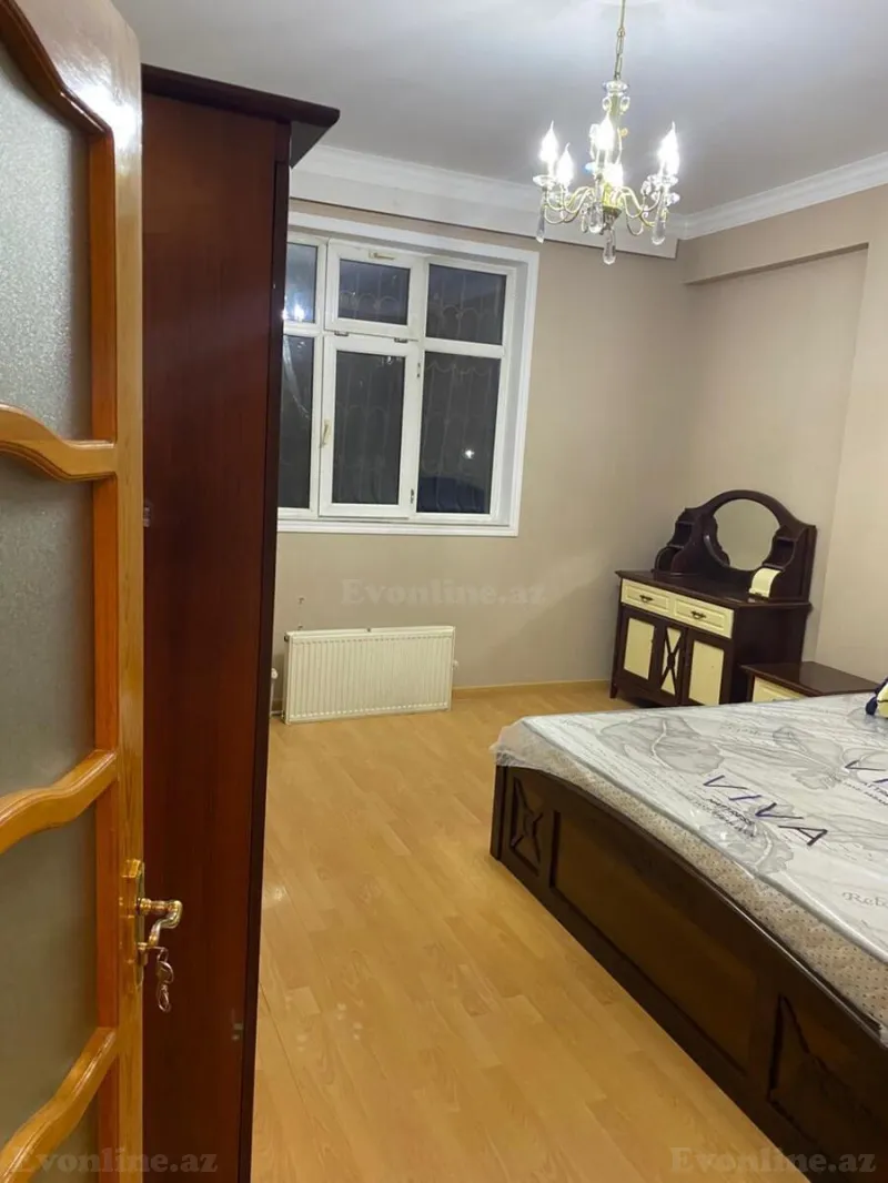 Kirayə verilir 3 otaqlı Mənzil Yeni tikili 130 m² Nəsimi m. - şəkil 4