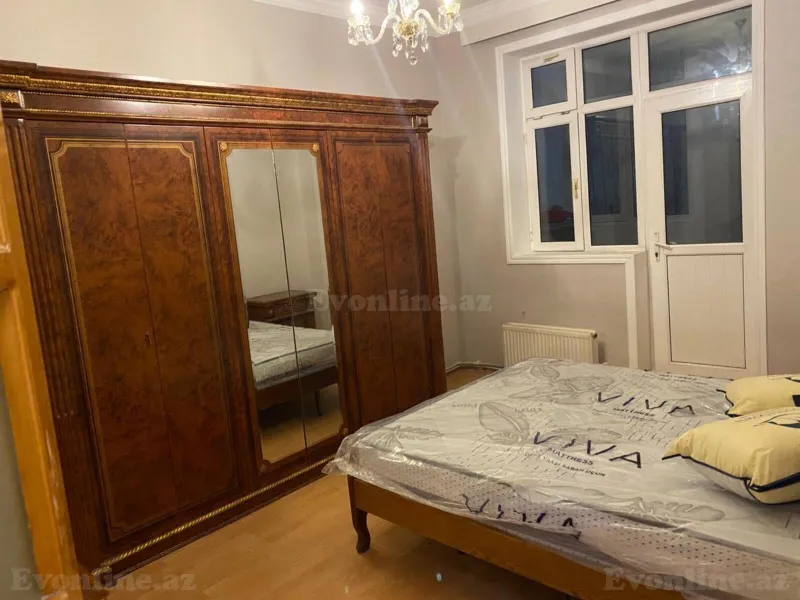 Kirayə verilir 3 otaqlı Mənzil Yeni tikili 130 m² Nəsimi m. - şəkil 6