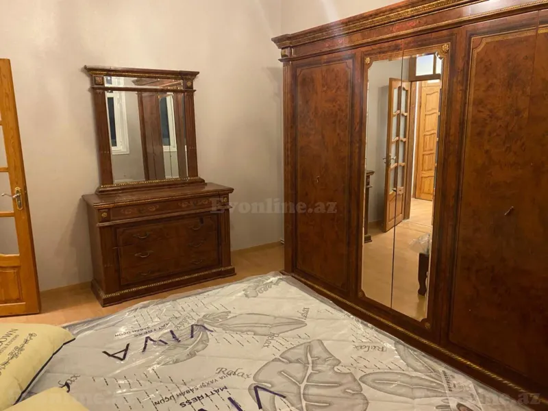 Kirayə verilir 3 otaqlı Mənzil Yeni tikili 130 m² Nəsimi m. - şəkil 7