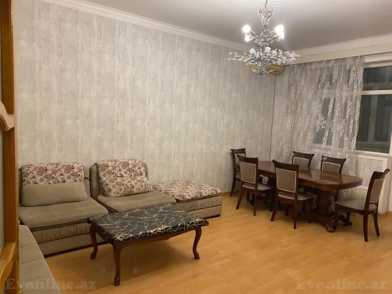 Kirayə verilir 3 otaqlı Mənzil Yeni tikili 130 m² Nəsimi m. - şəkil 11