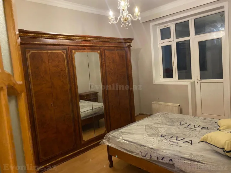 Kirayə verilir 3 otaqlı Mənzil Yeni tikili 130 m² Nəsimi m. - şəkil 15