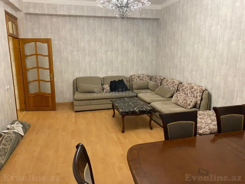 Kirayə verilir 3 otaqlı Mənzil Yeni tikili 130 m² Nəsimi m. - şəkil 18