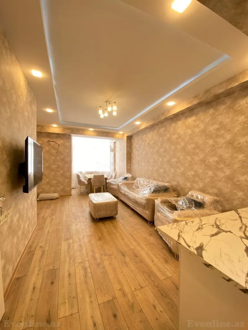 Kirayə verilir 3 otaqlı Mənzil Yeni tikili 110 m² Səbail r. - şəkil 3