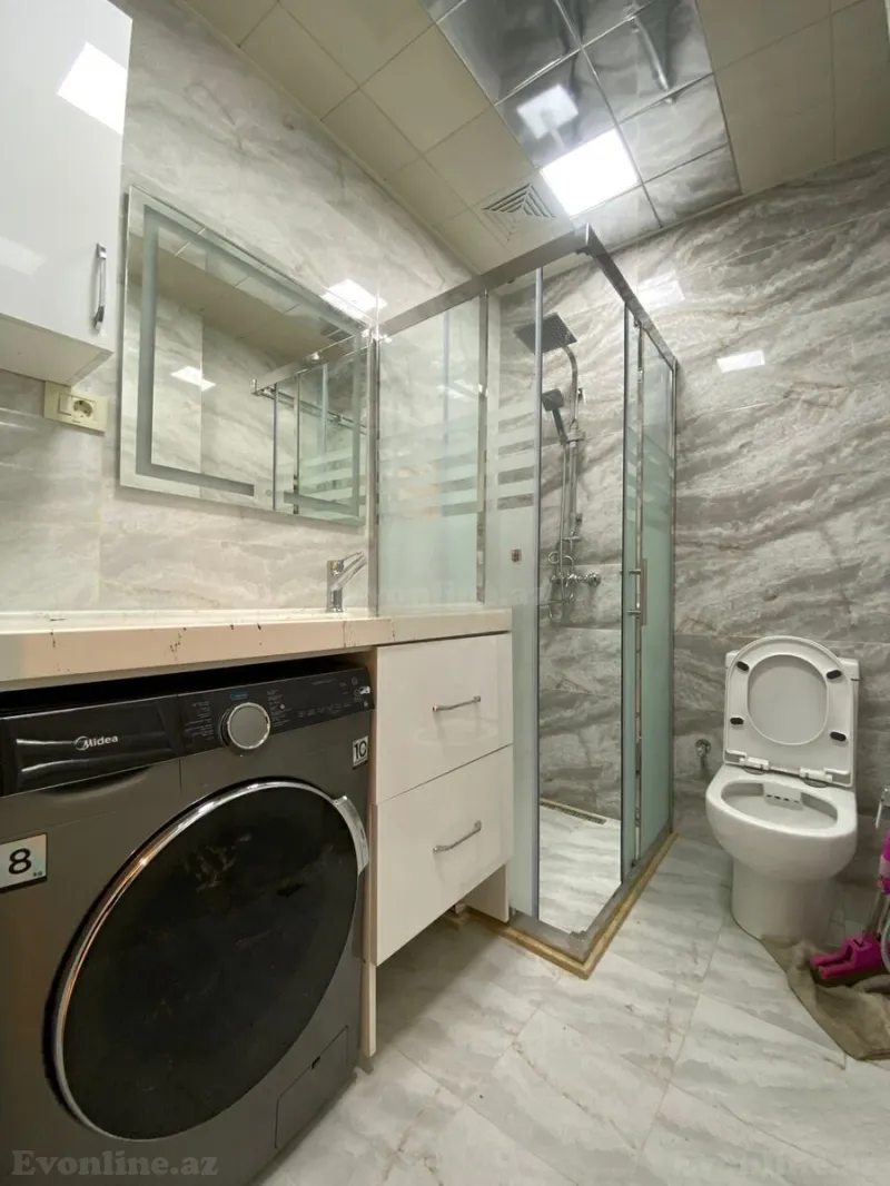 Kirayə verilir 3 otaqlı Mənzil Yeni tikili 110 m² Səbail r. - şəkil 11