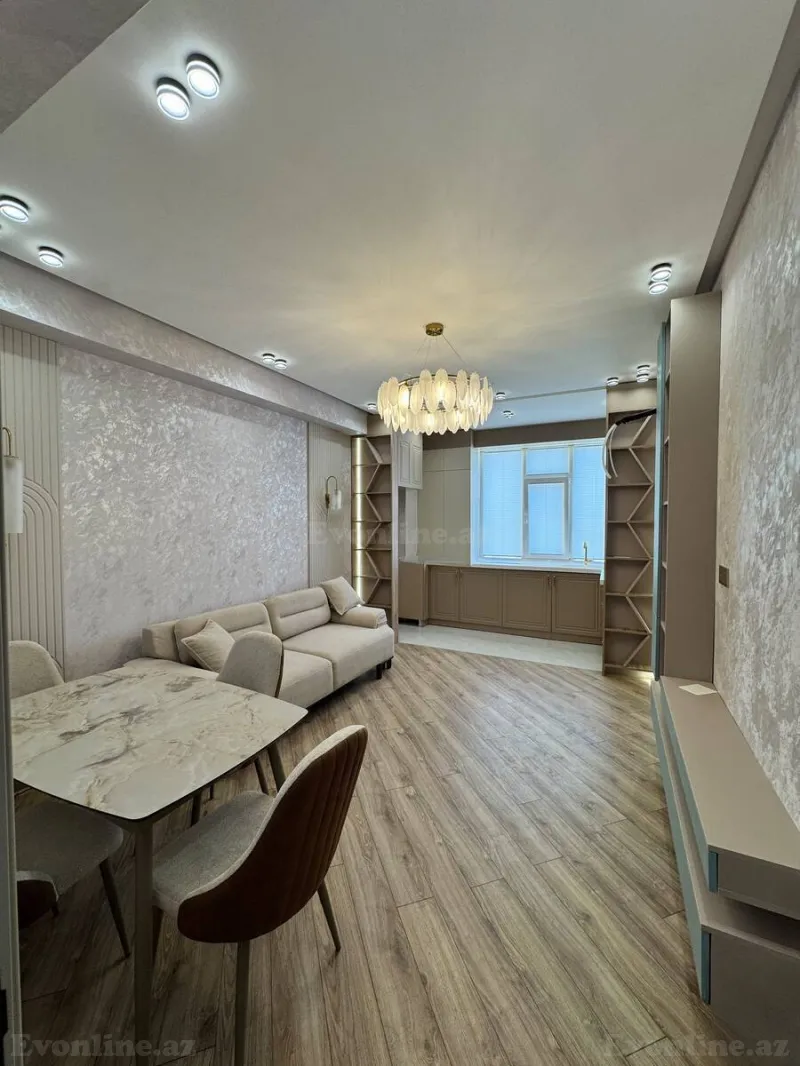 Satılır 2 otaqlı Mənzil Yeni tikili 55 m² Həzi Aslanov m. - şəkil 2