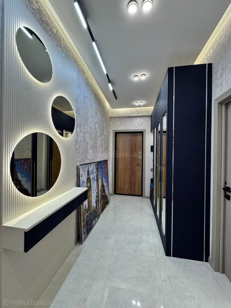 Satılır 2 otaqlı Mənzil Yeni tikili 55 m² Həzi Aslanov m. - şəkil 7