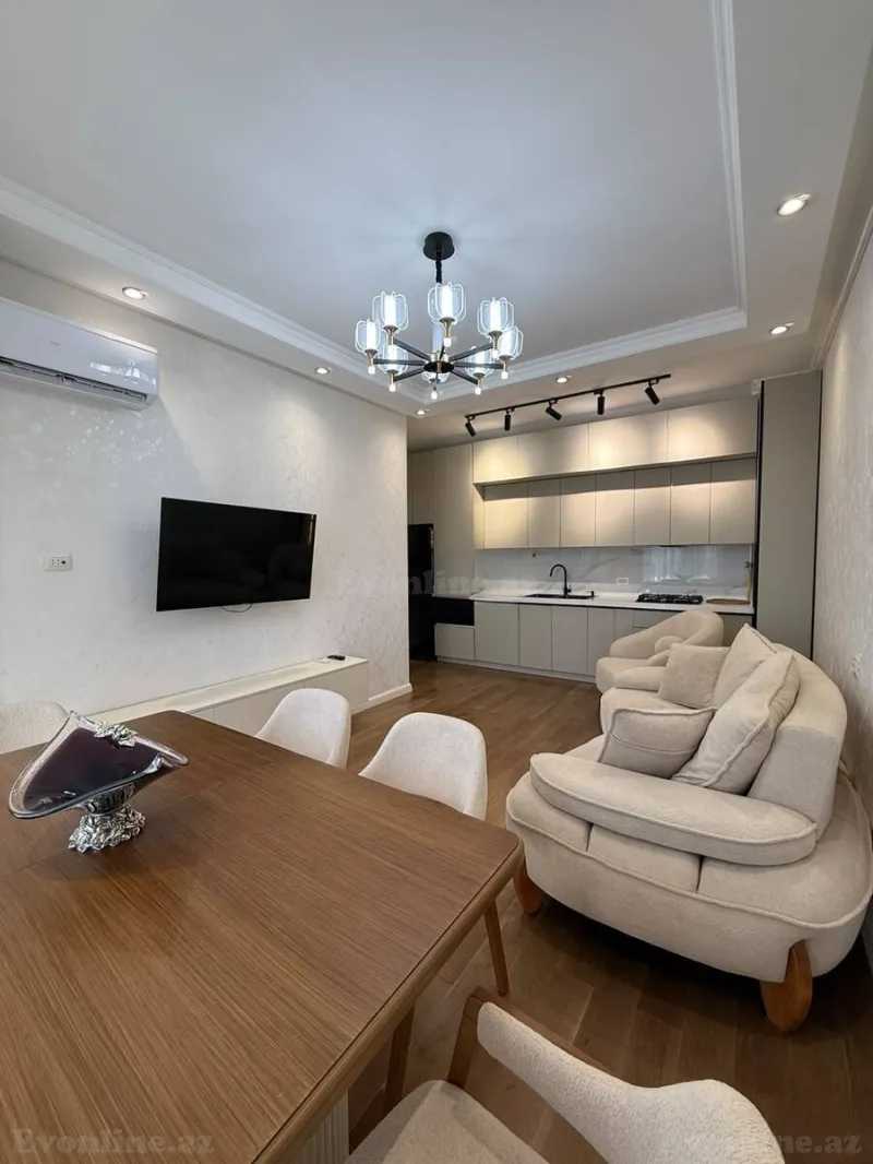 Satılır 3 otaqlı Mənzil Yeni tikili 75 m² Yasamal r. - şəkil 2